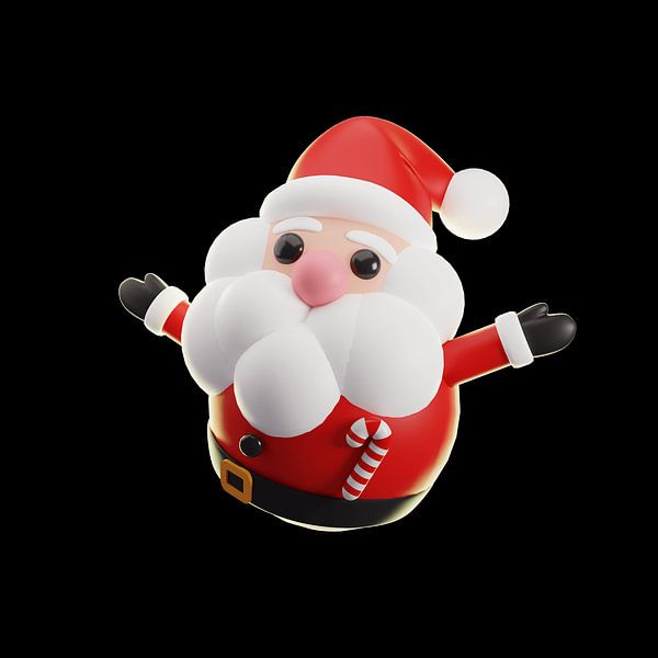 Merry Christmas Santa Claus cartoon illustration by amsari amsari