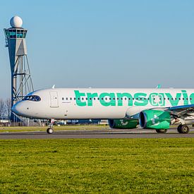 Transavia Airbus A321neo Passagierflugzeug. von Jaap van den Berg