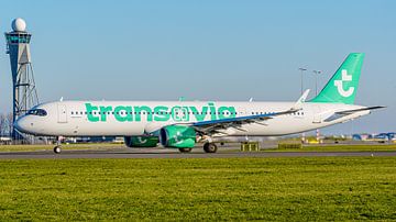 Transavia Airbus A321neo Passagierflugzeug. von Jaap van den Berg