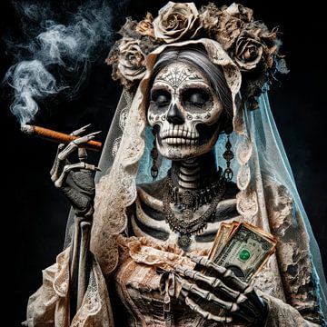 Santa Muerte by The Incredibly Magical Photo Studio