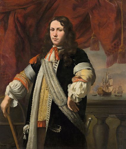 Portret van Engel de Ruyter, Ferdinand Bol