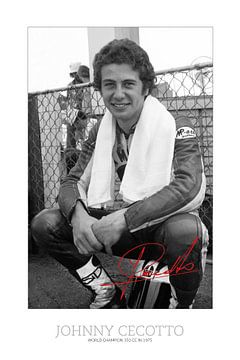 Johnny Cecotto 1975 TT Assen van Harry Hadders