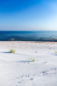 Eenzaam strand aan de Oostzeekust van Sascha Kilmer