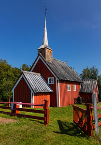 Gløshaug Kirche, Norwegen