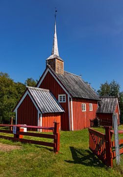Église de Gløshaug, Norvège sur Adelheid Smitt