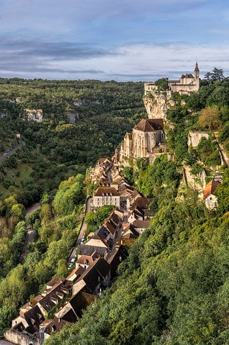 Bergdorp Rocamadour in Frankrijk