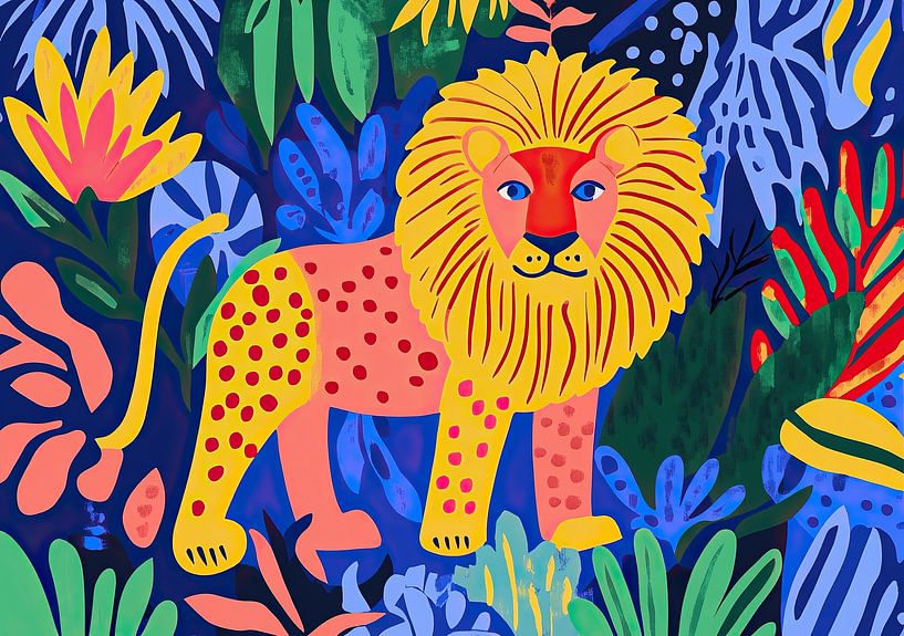 The king of the steppe: power and majesty by Niklas Maximilian