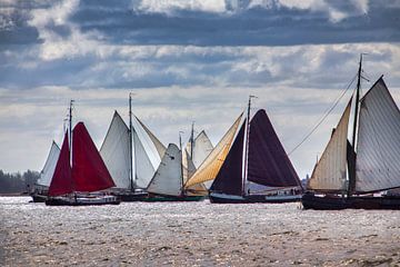 Schiffe der Braunen Flotte bei Volendam