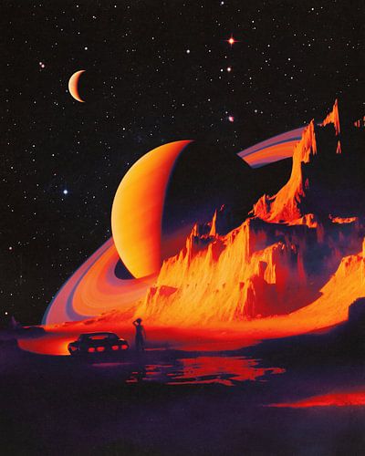 Paysage extraterrestre