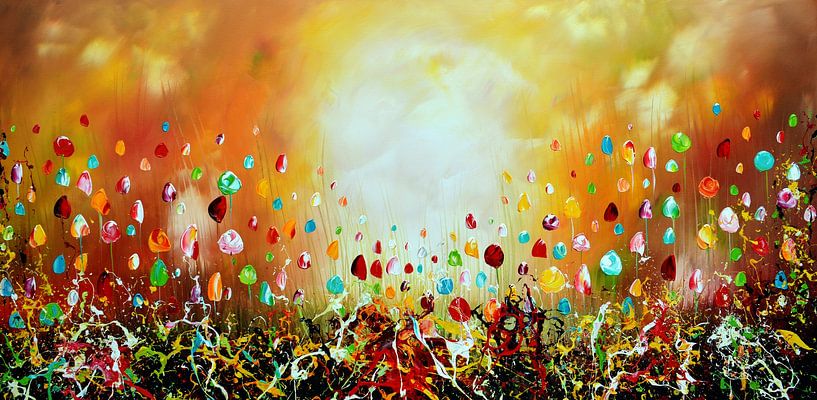Fleurs par Gena Theheartofart