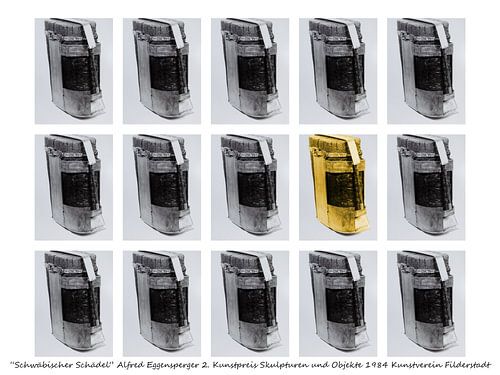 Schwäbischer Schädel (Gold)