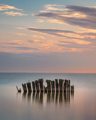 Een avond aan het IJsselmeer bij Hindeloopen Friesland