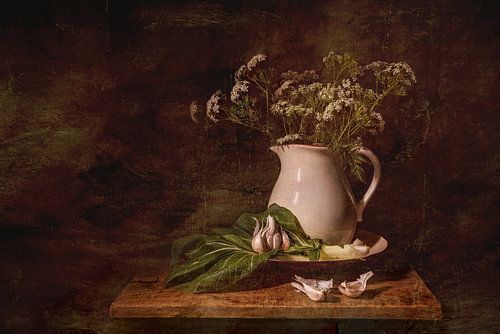Nature morte de glands de vache dans un vase 4. Classic sur Alie Ekkelenkamp