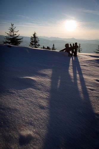 Sonnenuntergang am Brechhorn