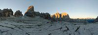 Het Brenta zonsopkomstpanorama van Sean Vos thumbnail