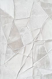 Mosaik aus hellen und weißen Flächen von Color Square