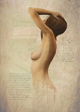 Erotic nude – nude with a sense of mystery by Jan Keteleer