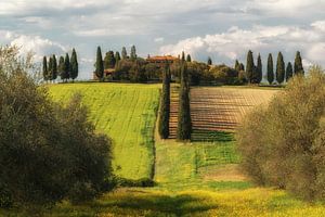 Maison de campagne toscane sur Ilya Korzelius