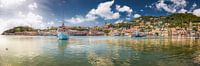 Hafen von St Georges auf der Insel Grenada in der Karibik. von Voss Fine Art Fotografie Miniaturansicht