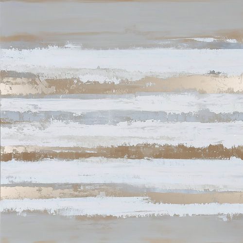 Couches horizontales dans des tons de terre doux