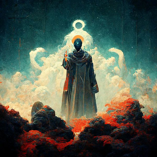 DIGITAL ART trust in god by rinda ratuliu
