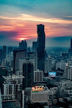 Sonnenuntergang in Bangkok von chris mees