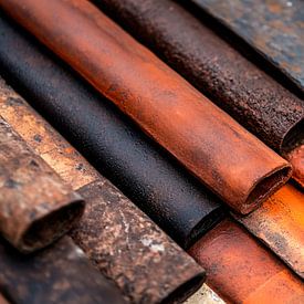 Industriële texturen van roestig metaal van Imperial Art House