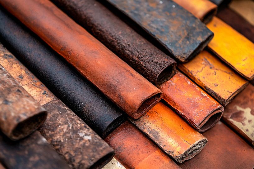 Industrial textures of rusty metal by Imperial Art House