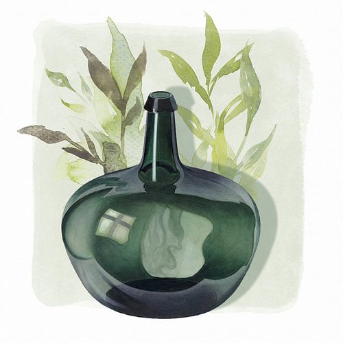 Still Life in Greens