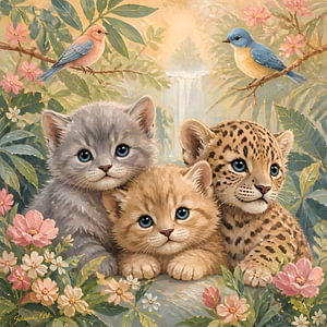 Traumwiese – Tropisches Trio