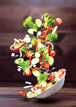 Verse Salade Toss van darrent Mark