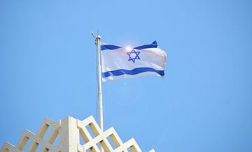 Israelische Flagge von Melanie Kruissel