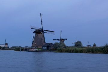 Windmills in Kinderdijk by Franca Gielen