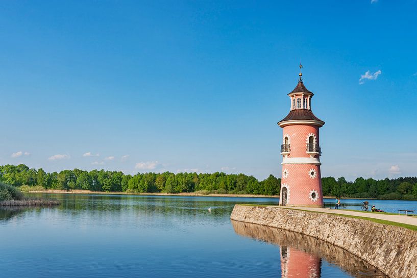Der Leuchtturm in Moritzburg, Deutschland von Gunter Kirsch