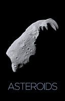 STK205454S-Solar system poster of asteroids.