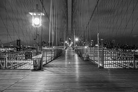 Brooklyn Bridge After Dark