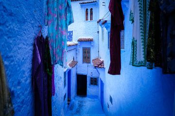 Chefchaouen, la perle bleue du Maroc sur Roy Poots