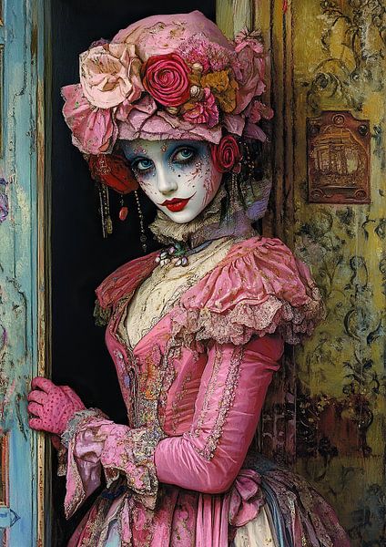 Dame de l'époque victorienne par Peintures accrocheuses