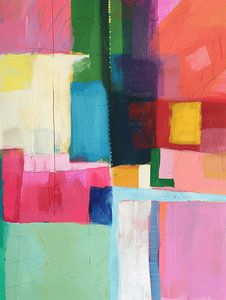 Super coloré, moderne et abstrait