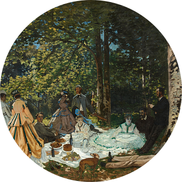 Lunch op het gras, Claude Monet