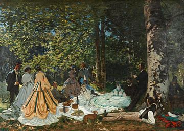 Luncheon on the grass, Claude Monet