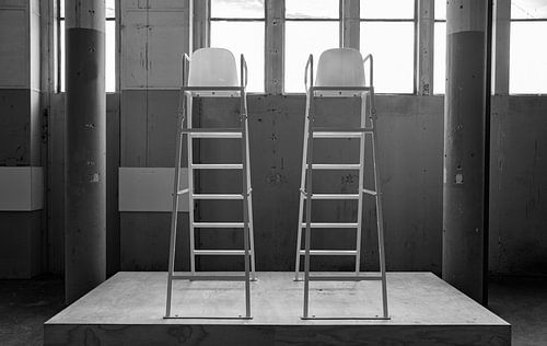 Hoog en droog in de scheidsrechtersstoel