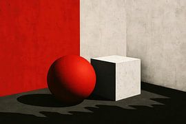 Geometric shapes with shadows by Imperial Art House