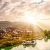 Sonnenaufgang an der Mosel von Günter Albers
