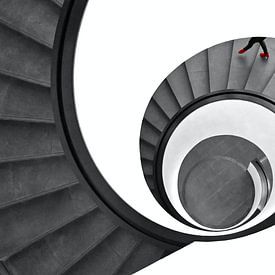 Red Steps in Motion II by artpictures.de