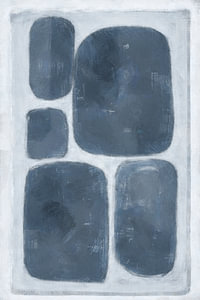 Stille Umarmung | Blau