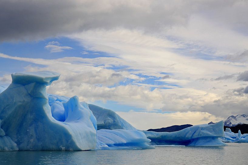 Eisberge in Los Glaciares N.P. von Antwan Janssen