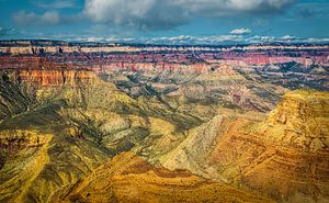Herrliche Aussicht auf den Grand Canyon von der Südkante