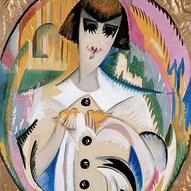 Alice Bailly - Raymonde Naville, 1916 by Peter Balan