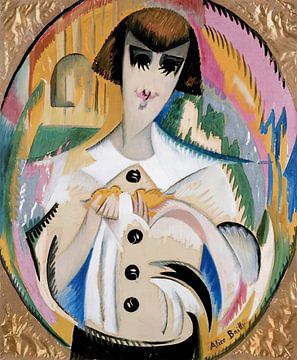 Alice Bailly - Raymonde Naville, 1916 by Peter Balan